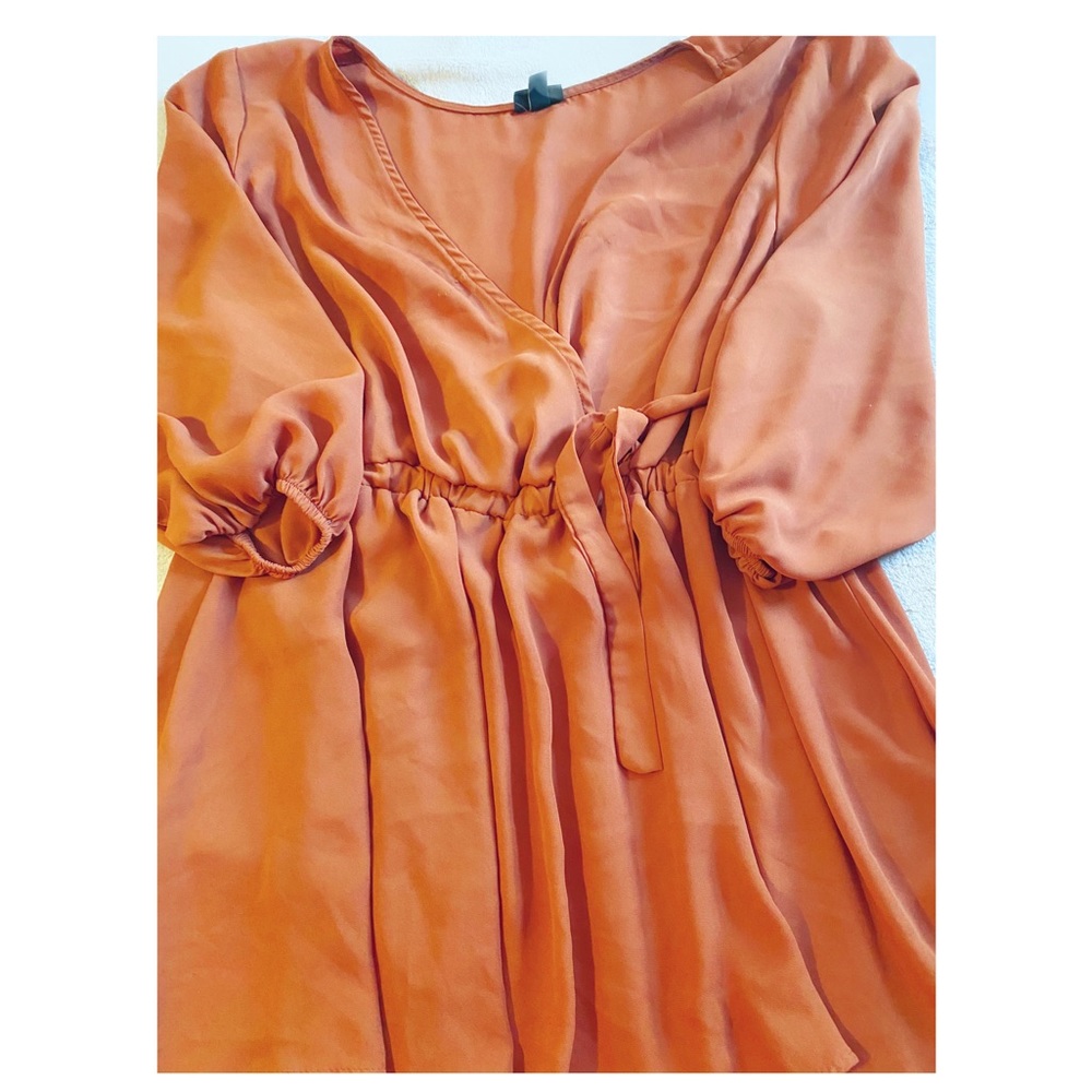 Brown blouse